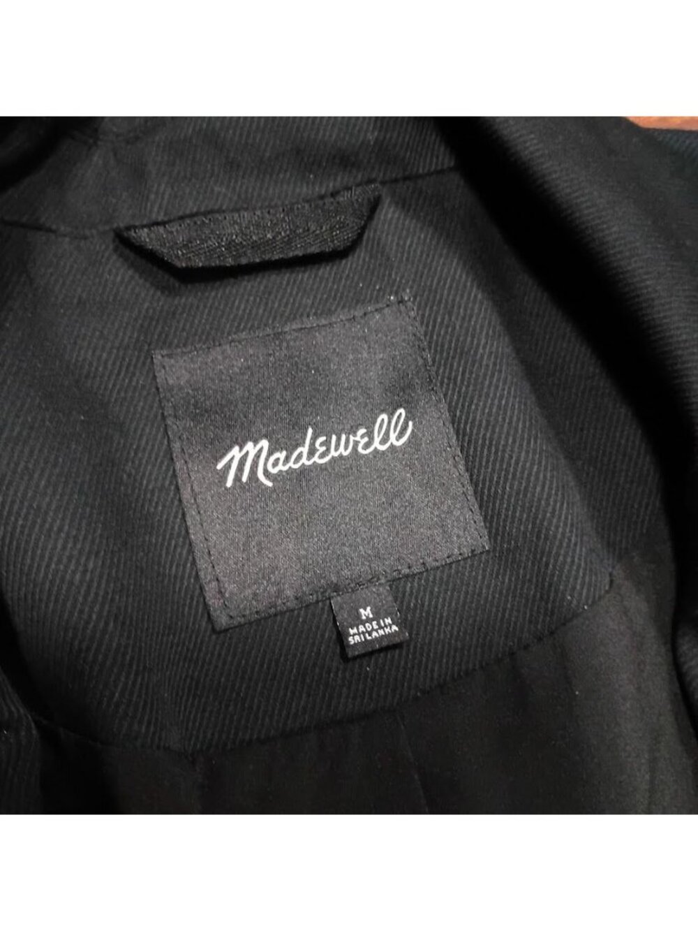 Madewell Black Double-Breasted Womens Blazer Size M Casual Chic - Picture 5 of 16